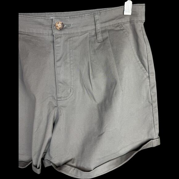 Candace Cameron Bure Women's Petite Shorts Olive Stone 10 Petite NWOT Summer - Picture 6 of 10
